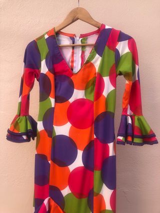 Traje de Flamenca con lunares