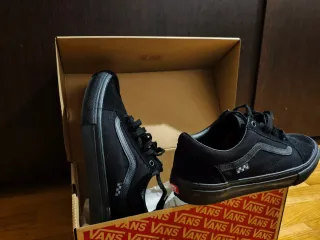 Zapatillas Vans Old Skool Negras (Pop Cush)