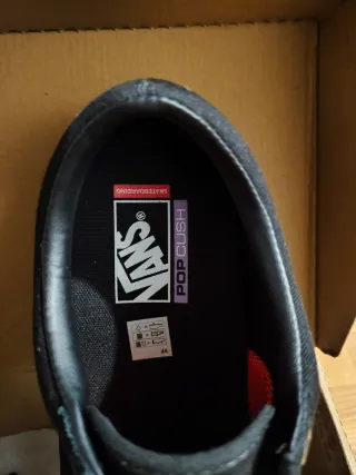 Zapatillas Vans Old Skool Negras (Pop Cush)