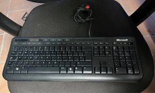 Teclado Microsoft USB Negro