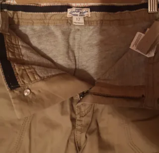 Pantalón cargo beige niño