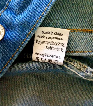 Giacca jeans donna blu taglia XL