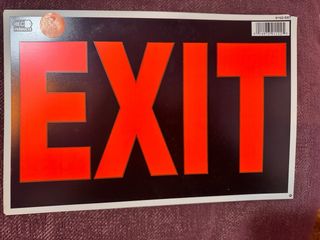 Cartel vintage Sorry We're Closed