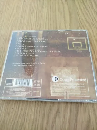 CD Alejandro Sanz - No Es Lo Mismo