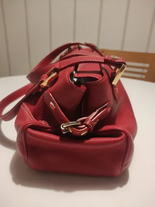 Bolso Piel Rojo Roberto Verino