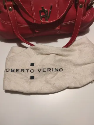 Bolso Piel Rojo Roberto Verino