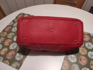 Bolso Piel Rojo Roberto Verino