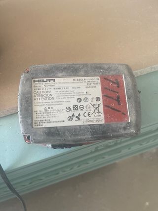 Batería Hilti B22 2.6 Li-Ion