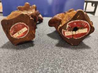 Statuine Coppia Legno