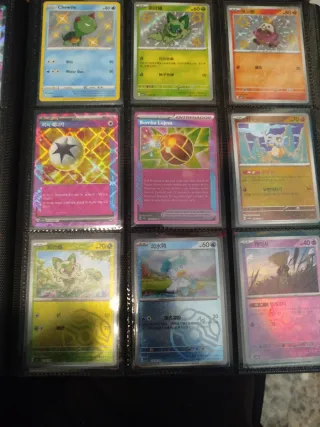 Cartas Pokémon Mewtwo, Pidgeot, Squirtle, Yamper