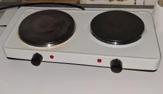 Cocina Eléctrica 2 Fuegos