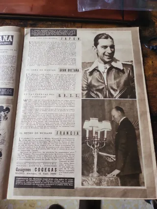Revista semana 1941  II guerra mundial
