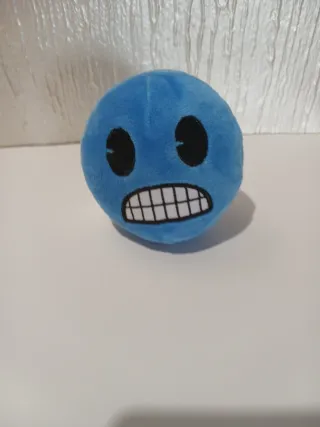 Peluche Emoji Azul 9 cm