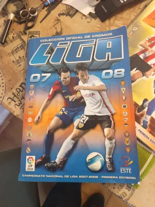 Lote 5 Álbumes Cromos Liga Este