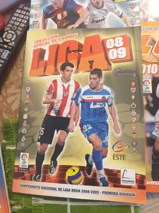 Lote 5 Álbumes Cromos Liga Este