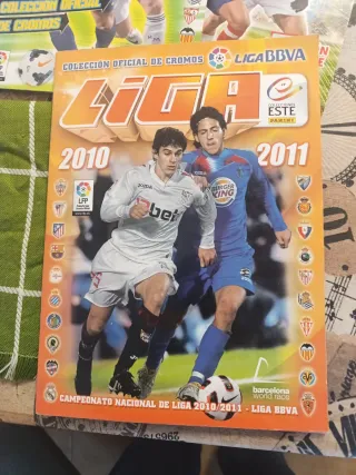 Lote 5 Álbumes Cromos Liga Este