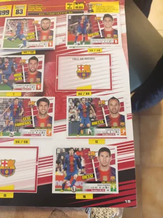 Lote 5 Álbumes Cromos Liga Este