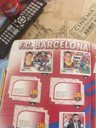 Lote 5 Álbumes Cromos Liga Este