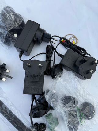 Lote antenas 4G + WiFi/Bluetooth + adaptadores 12V