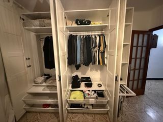 Armario blanco 250x50x236