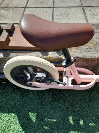 Bicicleta infantil rosa