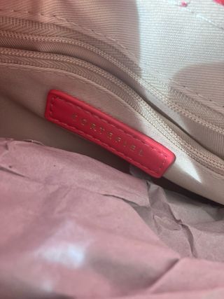 Bolso de rafia Cortefiel