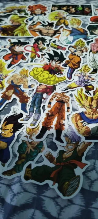 50 Pegatinas Dragon Ball