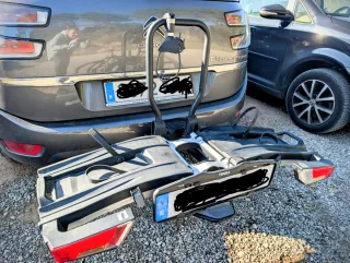 Portabicicletas Thule EasyFold XT 2 + brazo e-bike