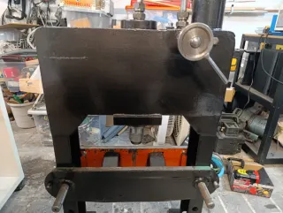 Prensa Hidráulica Mobus. Zaragoza de 20 Toneladas