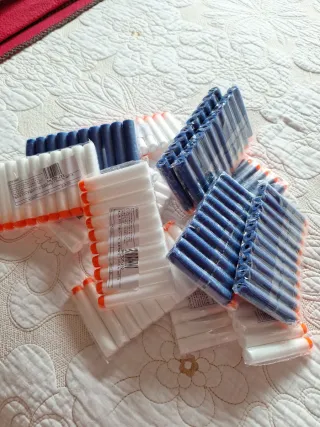 Balas Nert de espuma (140 unidades)