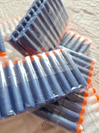 Balas Nert de espuma (140 unidades)