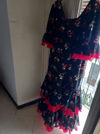 Traje Flamenca Talla 54 Mujer