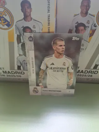 Cromo Franco Mastantuono RC RM Team Set 2025/26