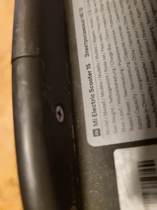 Patinete Xiaomi Mi 1S para repuestos