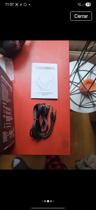 Audífonos Transformers TF-G06 Gaming