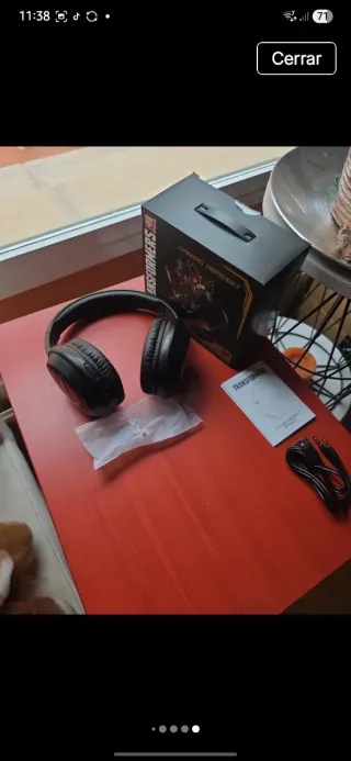 Audífonos Transformers TF-G06 Gaming