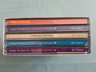 Caja 5 CD The Best of Italian Opera