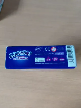 Juego ¿Enigmas? Misterios de la Ciencia