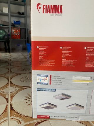 Claraboya 50x50 Vent Cristal Autocaravana