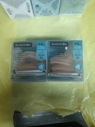 Tetinas Suavinex Zero.Zero +6m Silicona 2 cajas