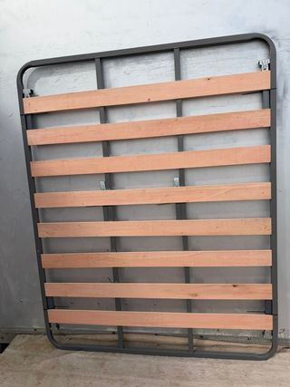 Somier 150x190cm Metal y Madera