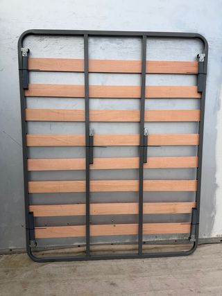 Somier 150x190cm Metal y Madera