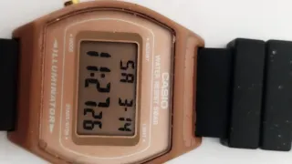 Reloj Casio Marrón y Dorado