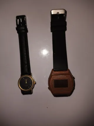 Reloj Casio Marrón y Dorado