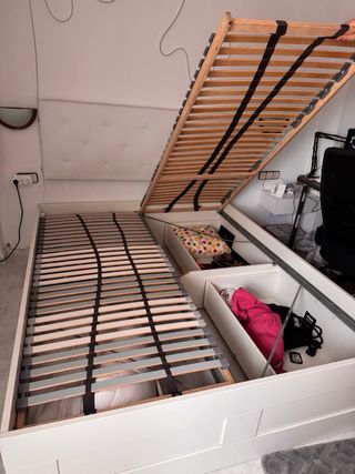 Cama Ikea 160x200 Blanca