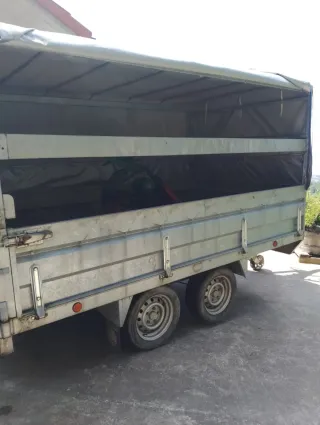 Vendo remolque 3000kg 2 ejes