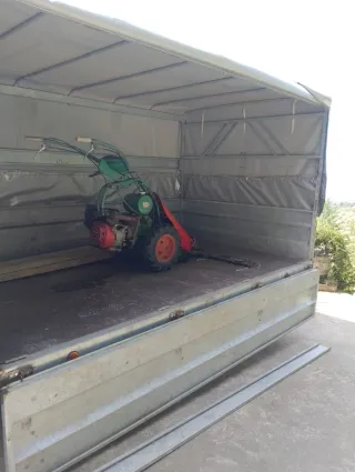 Vendo remolque 3000kg 2 ejes