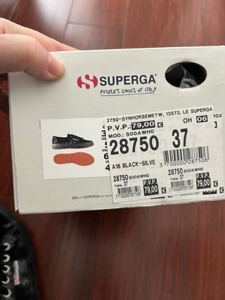 Superga Zapatillas Negro/Gris
