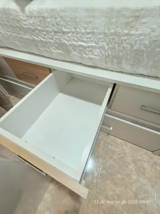 Cama nido con cajones