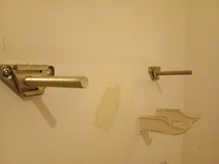 Estantería blanca flotante Tegar